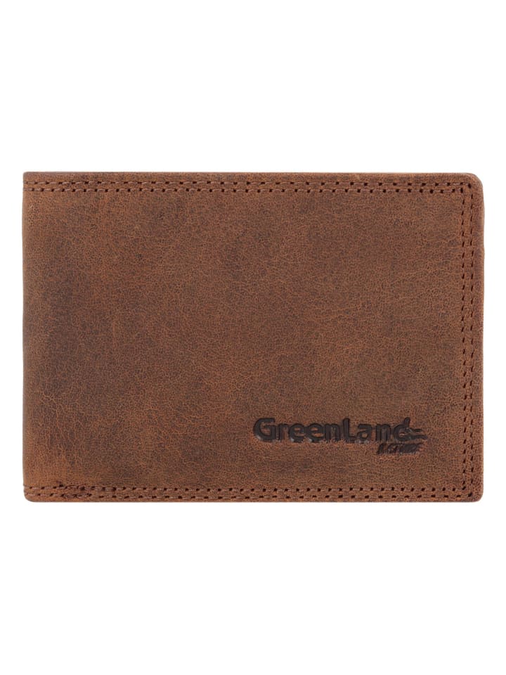 Montenegro Geldbörse RFID Leder 10,5 cm braun