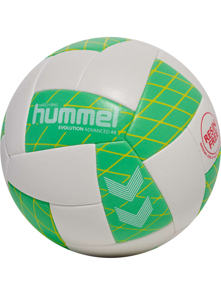 Handball Hmlevolution Erwachsene in OFF WHITE/GREEN/YELLOW