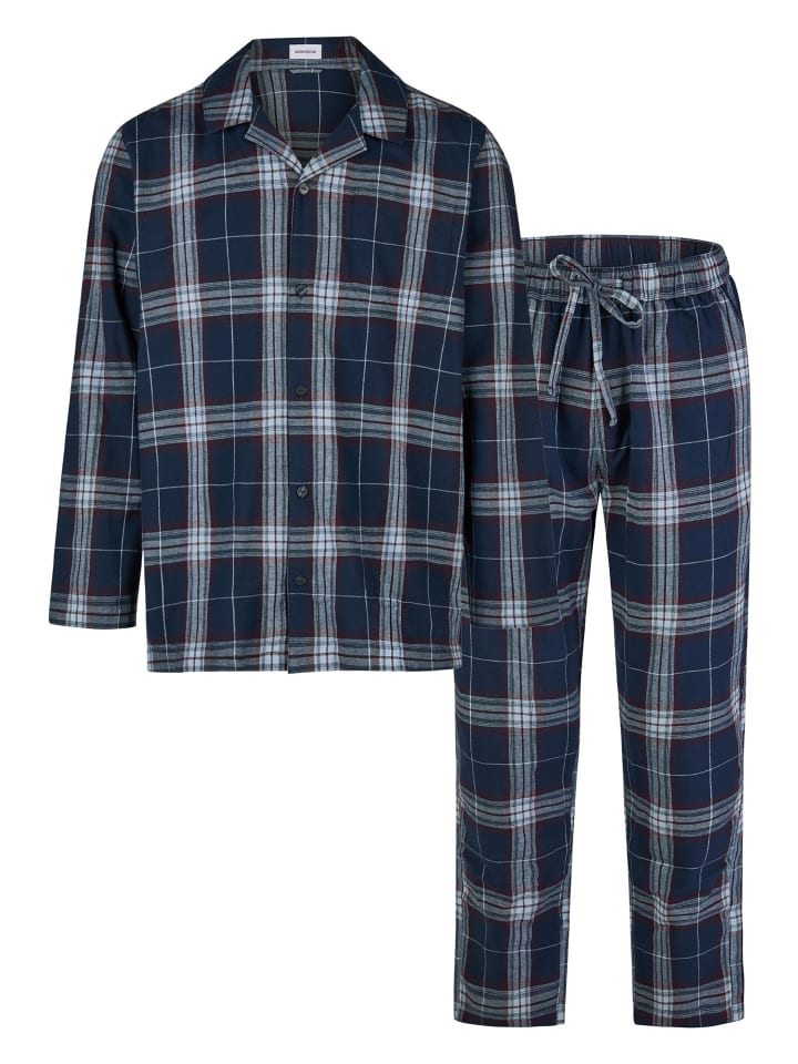 Pyjama Classic Flannel in Total eclipse