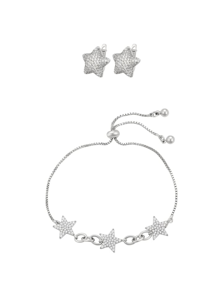 Women Jewelry Set in silver