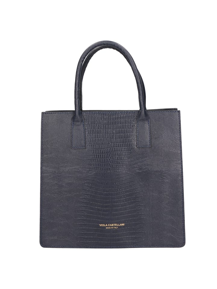 Handtasche in BLU SCURO-B