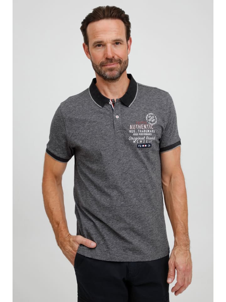 Poloshirt FQPetri in Grau