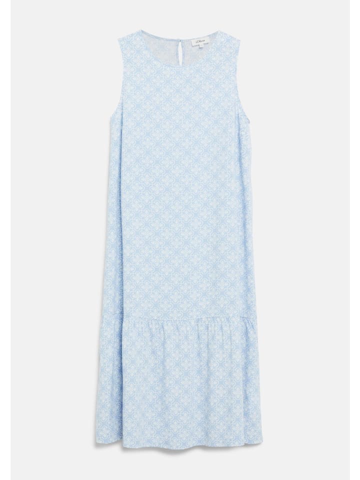 Kleid  in  50A5_hellblau