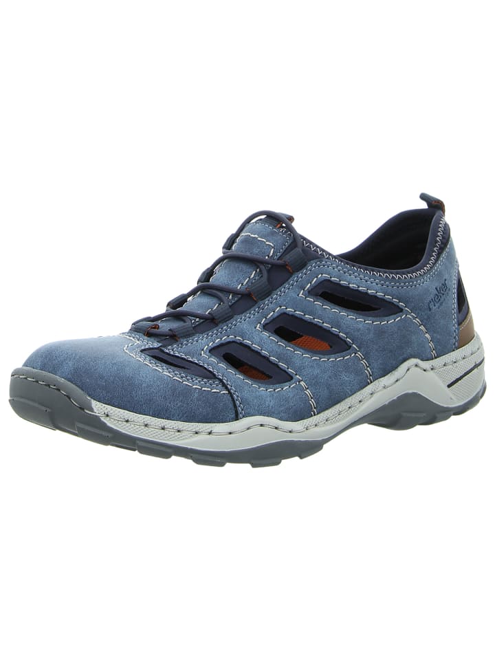 Sportlicher Slipper in blau