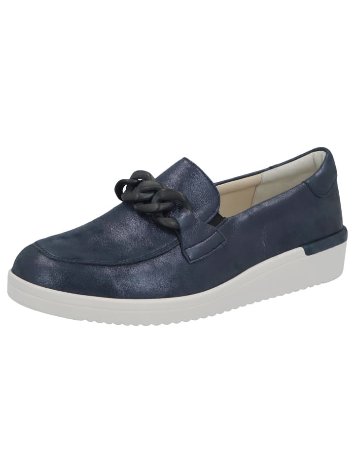 Damen Slipper Kathy - Weite K in Blau