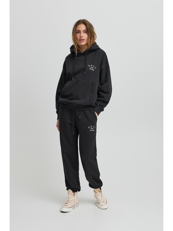 BASAVONA HOODIE Oversize fit in BLACK