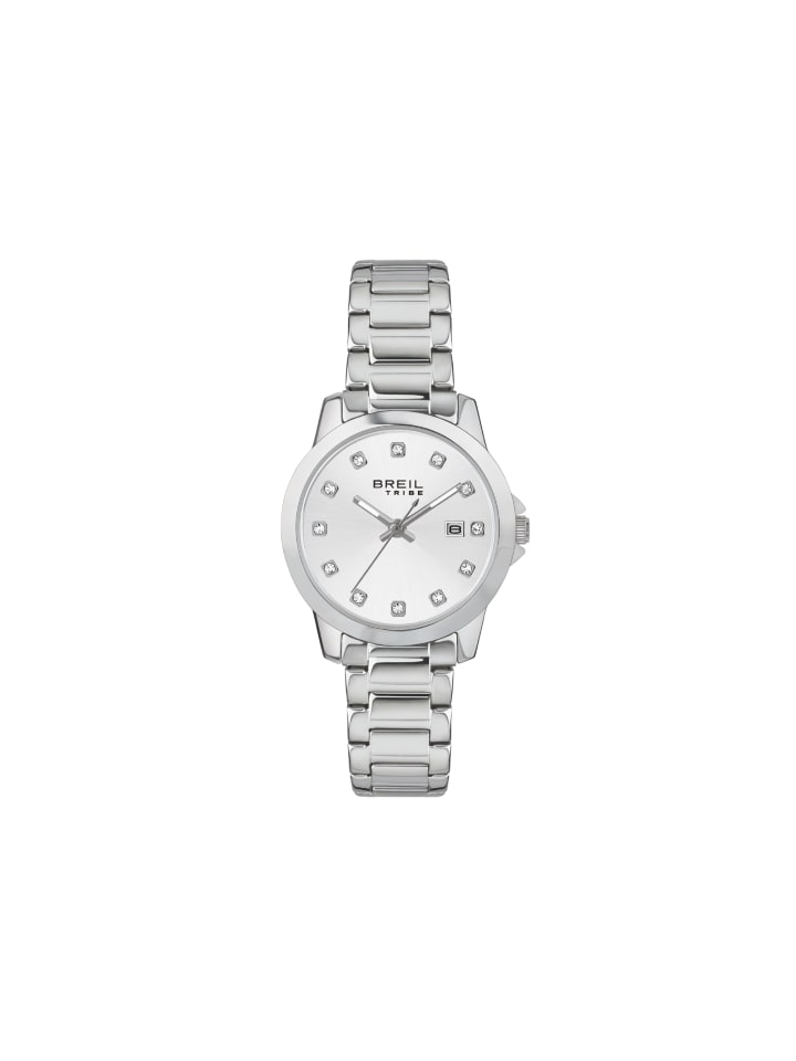 Analoguhr classic elegance silber