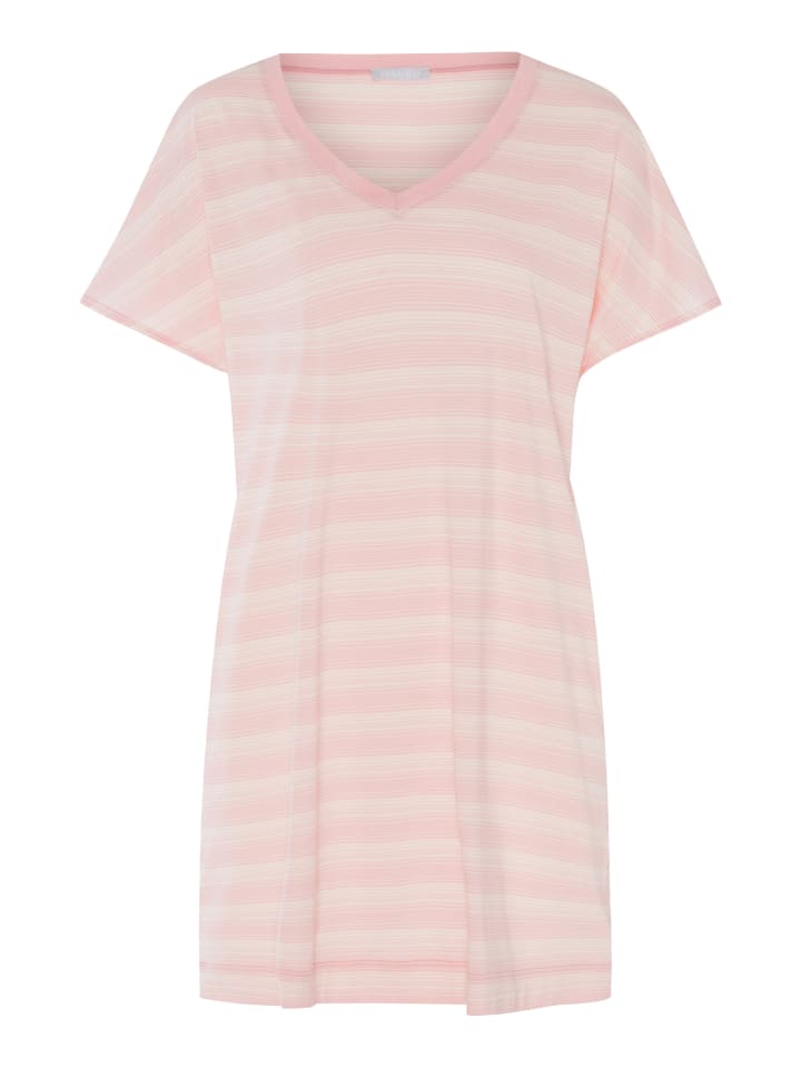 Nachthemd Laura in Coral Stripes