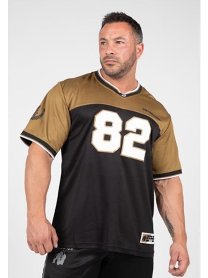 Trenton Football Trikot - Schwarz/Gold