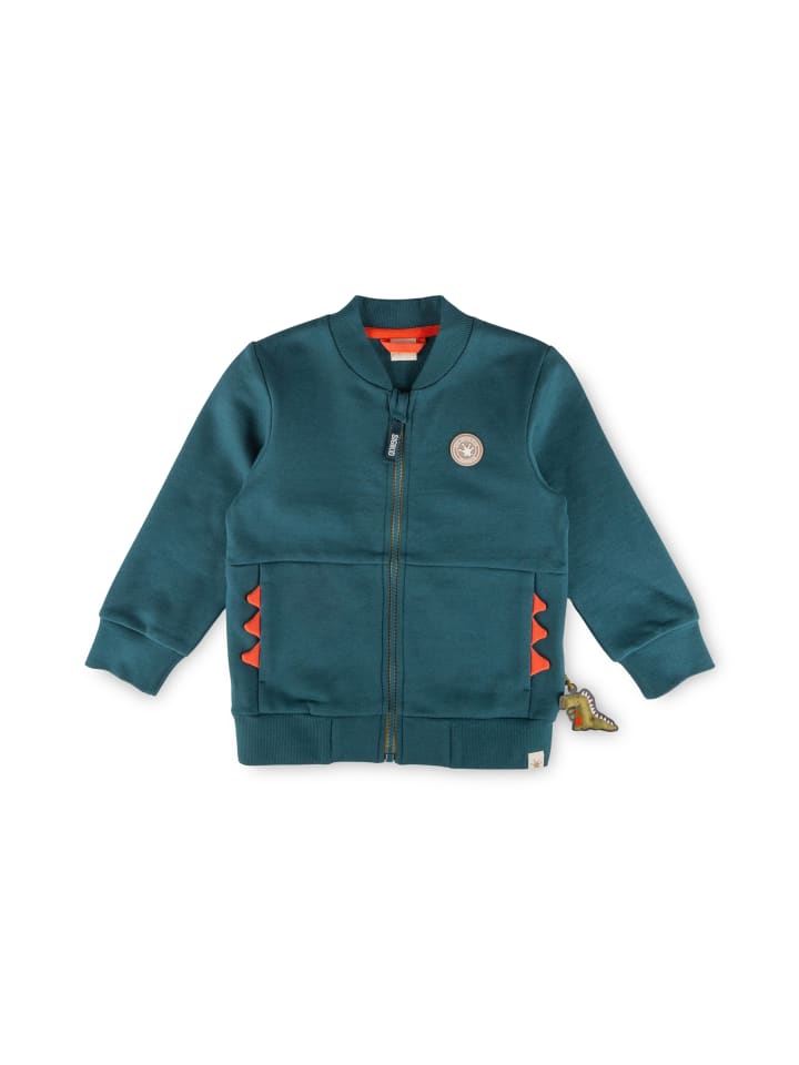 Sweatjacke Dino Fun in blau