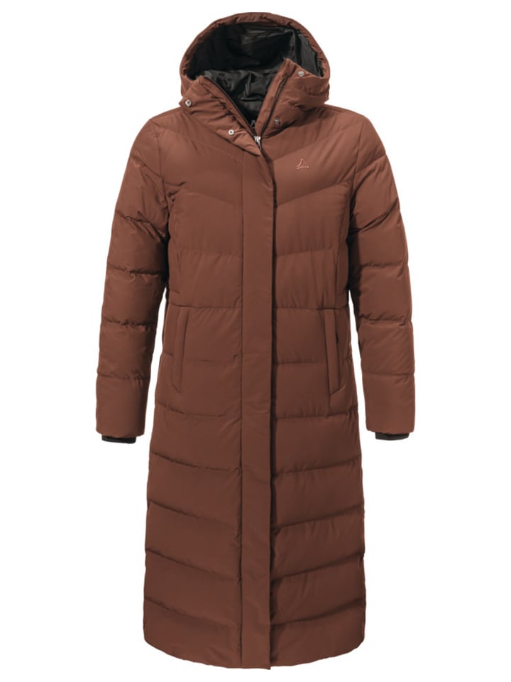 Mantel "Down Coat Style Vindave WMS" in chocolate
