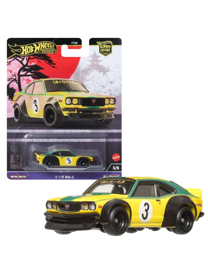 Mazda RX3 HRV84 | Hot Wheels Car Culture Japan Historics Fahrzeug