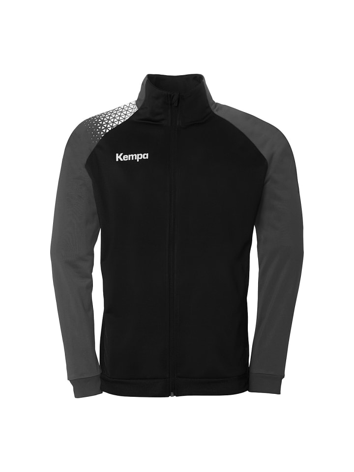Trainingsjacke Ambition 28 Poly Kids in schwarz/anthra