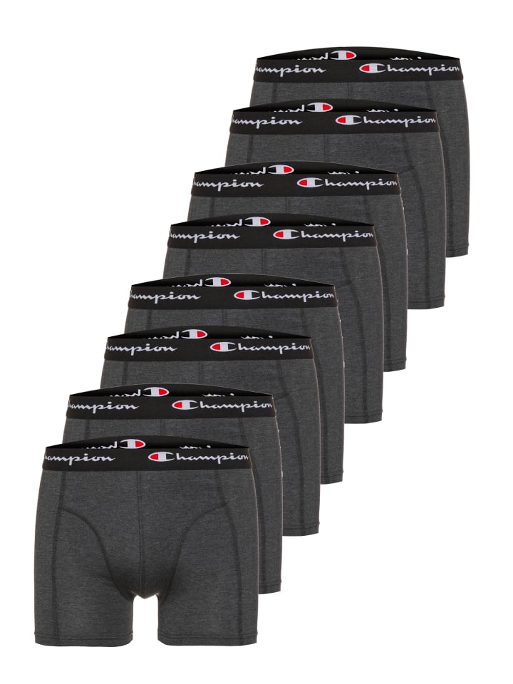 Boxershorts 8pk Boxer in Dark Grey Melange 3070