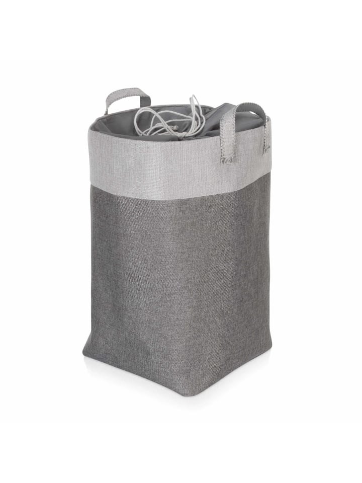 Wäschekorb Canvas in grey