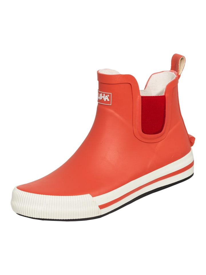 Gummistiefel Momo in rot/weiß