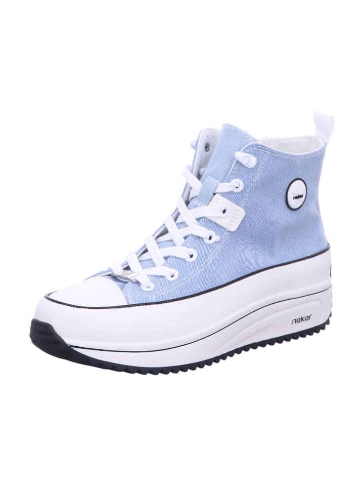 Damen- Schnürschuhe  in Blau