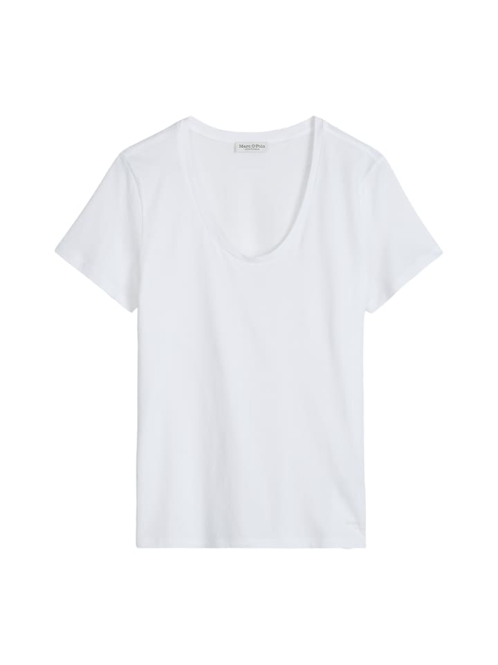 T-Shirt relaxed in Weiß