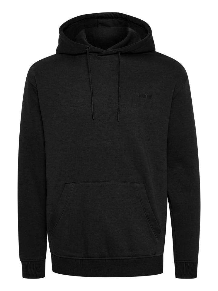 Warmer Kapuzen Pullover Basic Sweatshirt Hoodie BHDownton in Schwarz