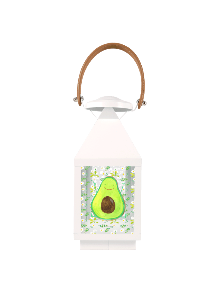 Kerzenständer Avocado Glücklich ohne Spruch in Transparent