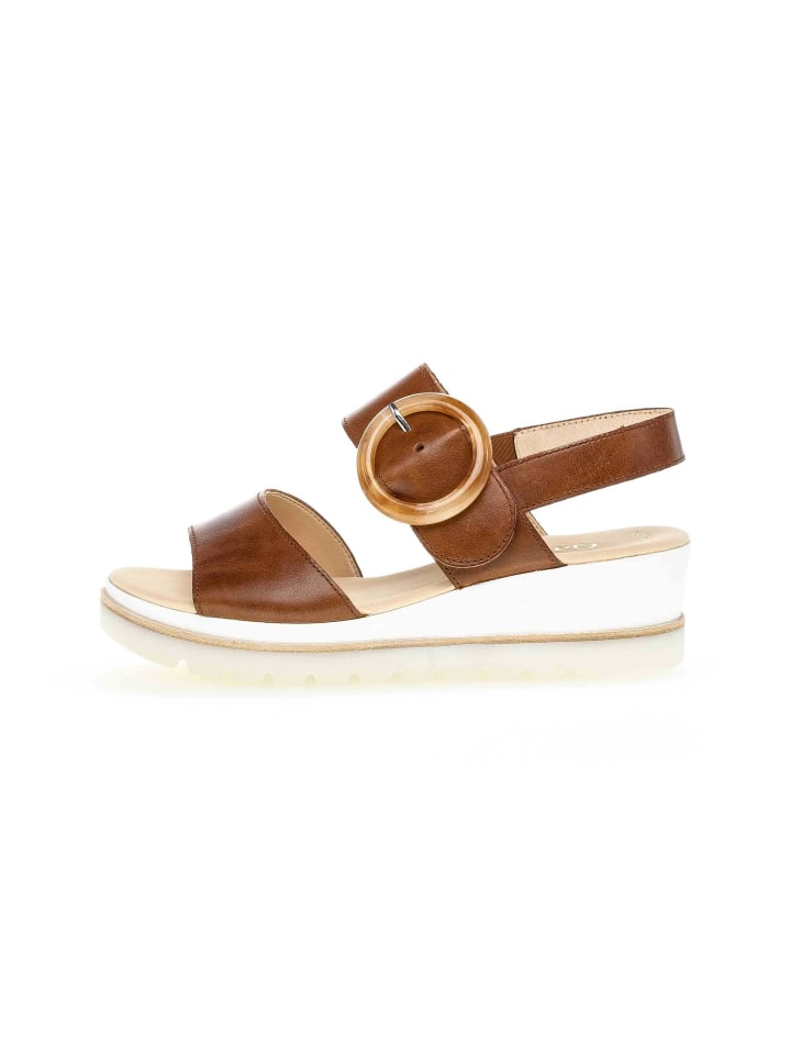 Sandaletten in Beige