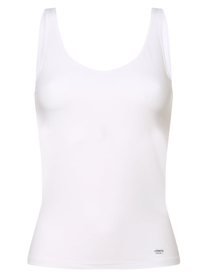 Top in weiß