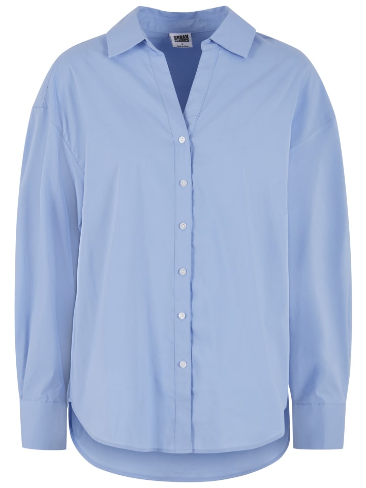 Blouse in powderblue