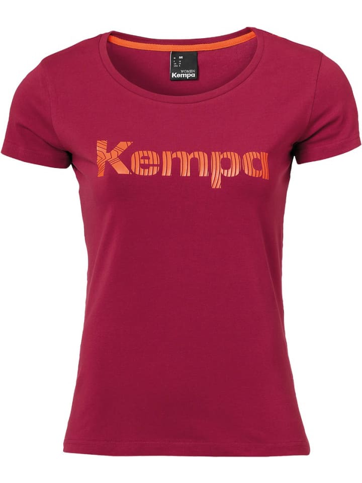 Sportshirt "Graphic T-Shirt Women" in Rot