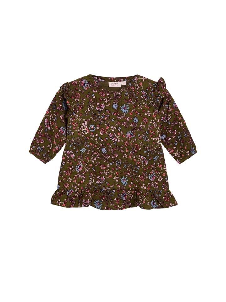 Kleid Baby Malia in Print Brown-Rose
