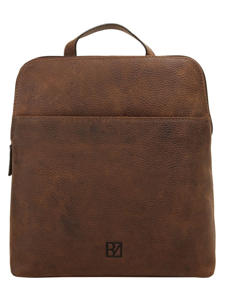Rucksack echt Leder in cognac