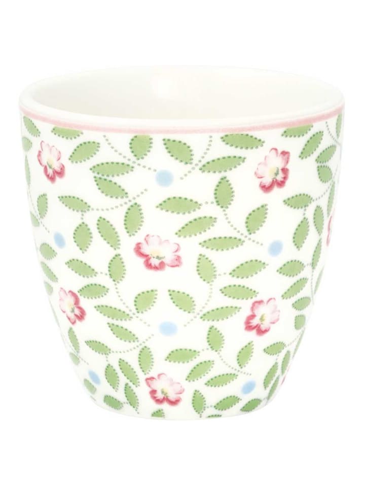 MINI Latte Cup LOTTA Weiß Grün