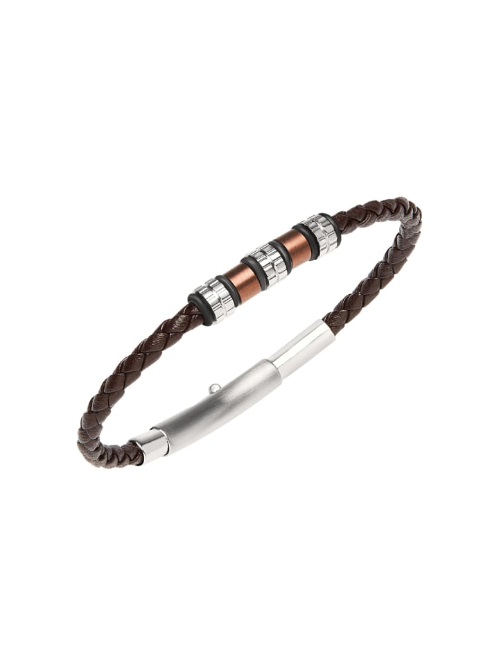 Armband wanderlust braun