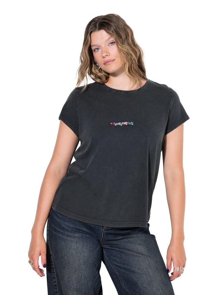 Shirt in anthrazit