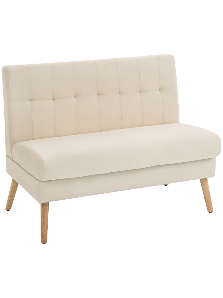 Sofa in Beige 118L x 68B x 90H cm