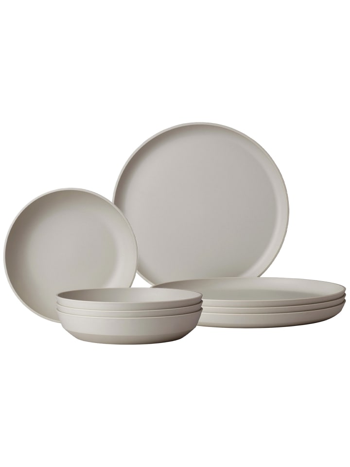 8-tlg. Tafel-Set Silueta in Nordic White