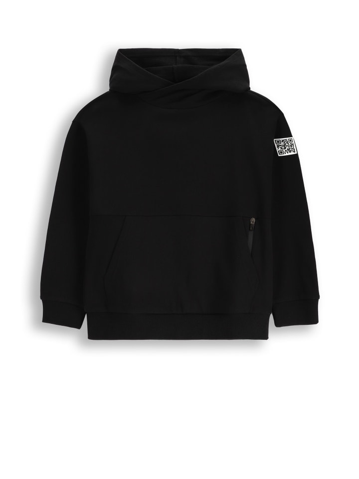 Sweatshirt in schwarz