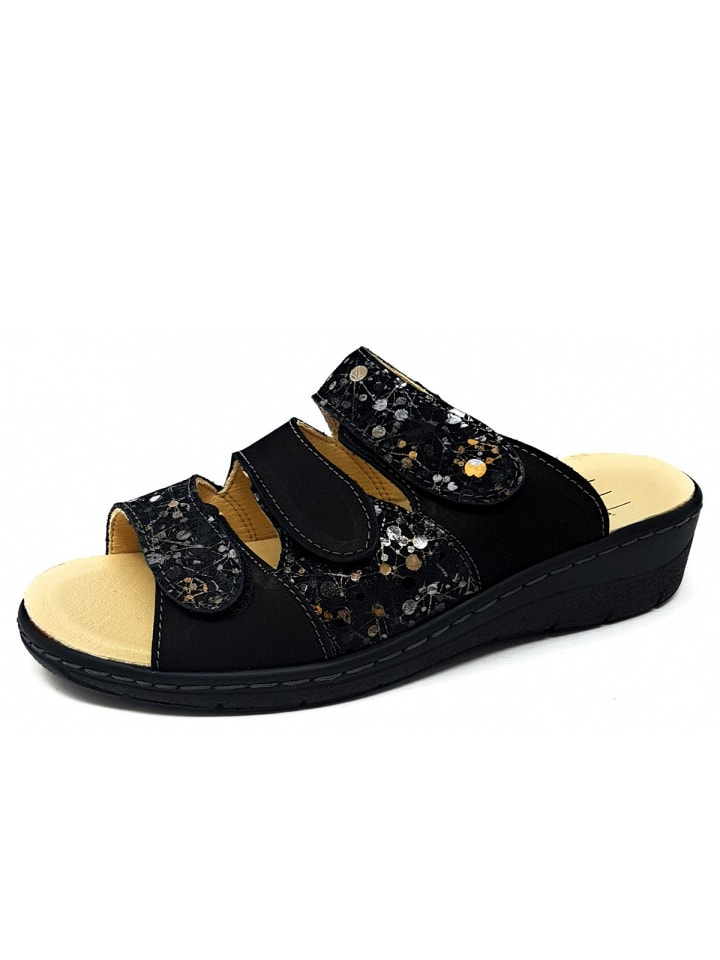 Pantolette in Schwarz