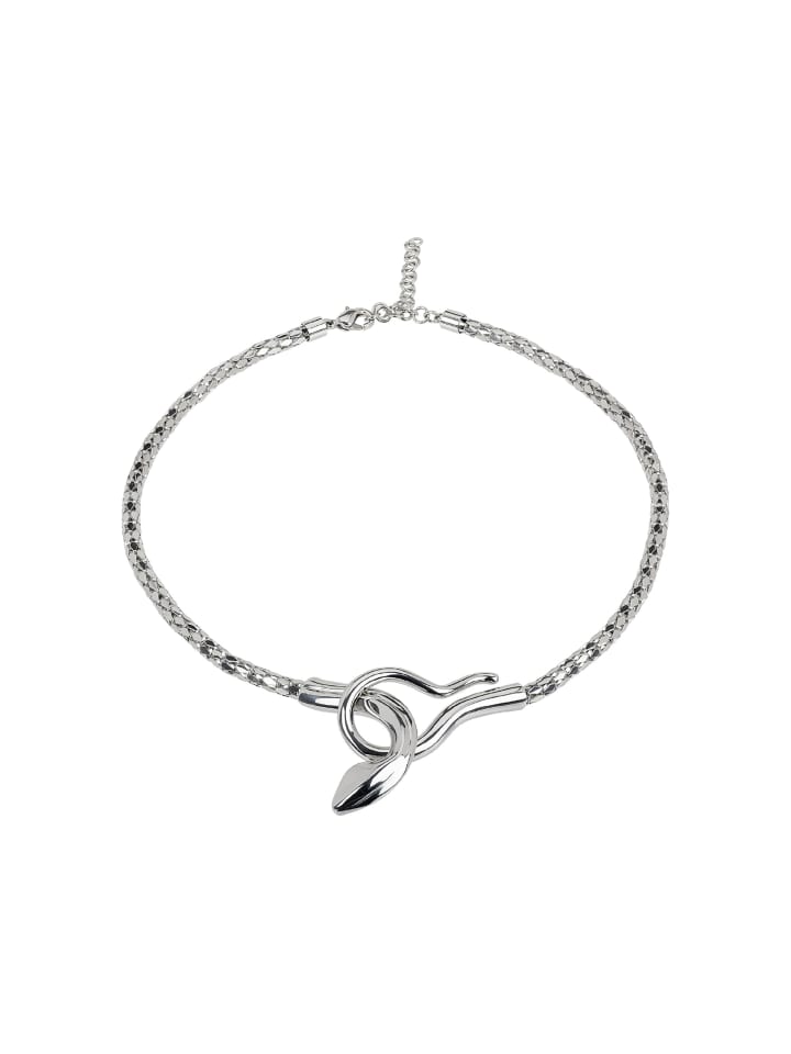 Halskette cobra silber