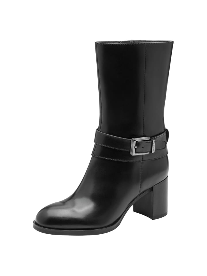 Stiefelette in BLACK LEATHER