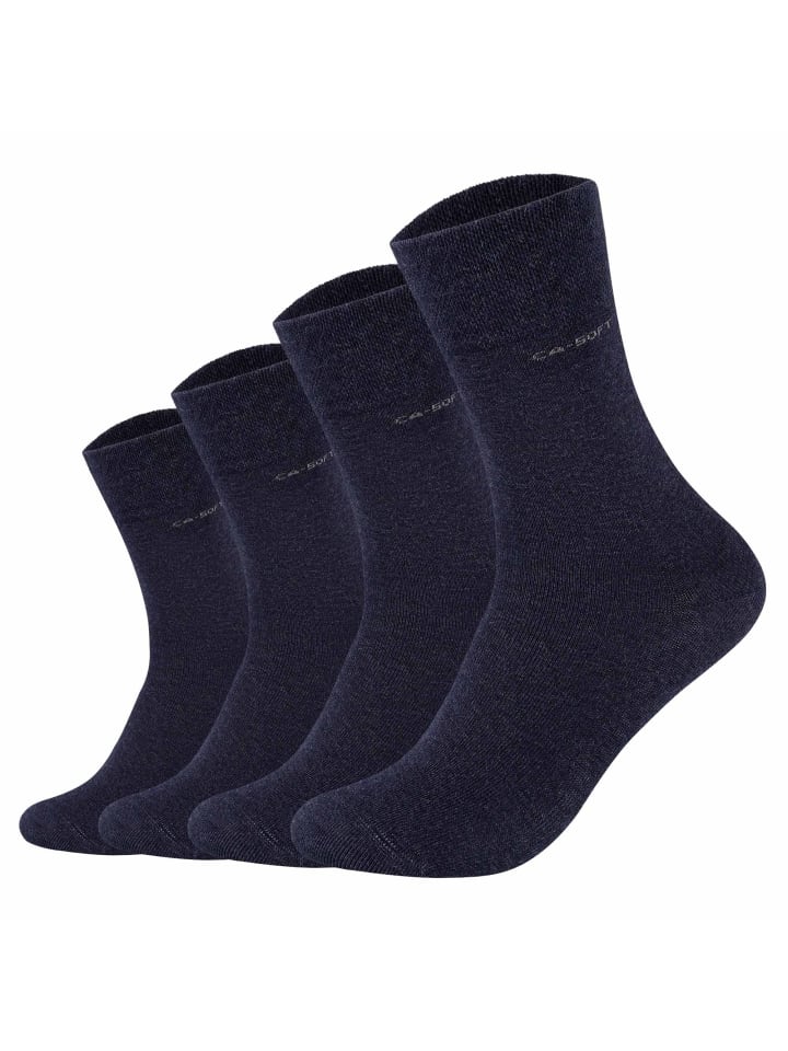 Socken 4er Pack in Dunkelblau