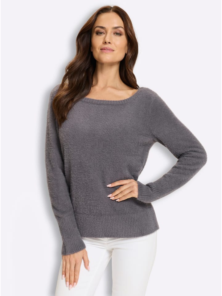 Pullover in anthrazit