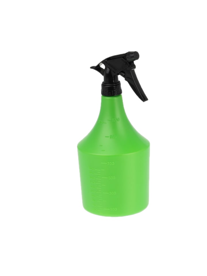 2x Sprühflasche in Grün/ Schwarz