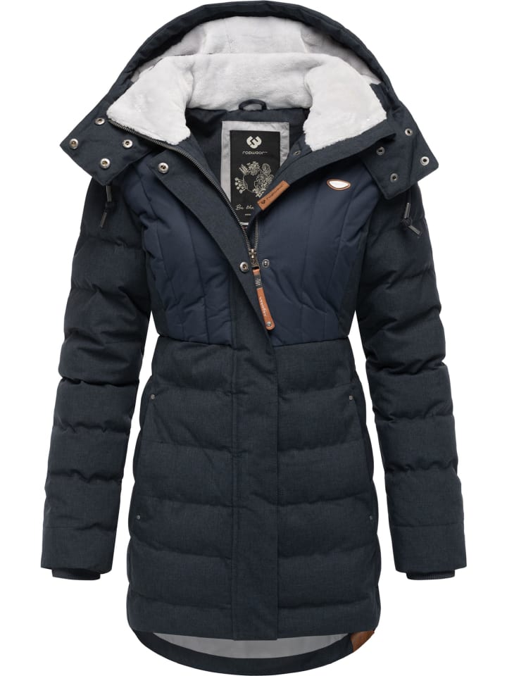 Winterjacke Ashanta Block in Navy