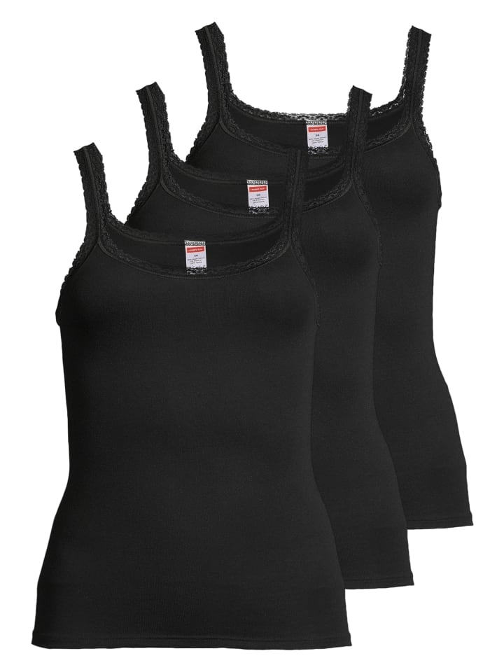 Unterhemd / Top Modal in Schwarz