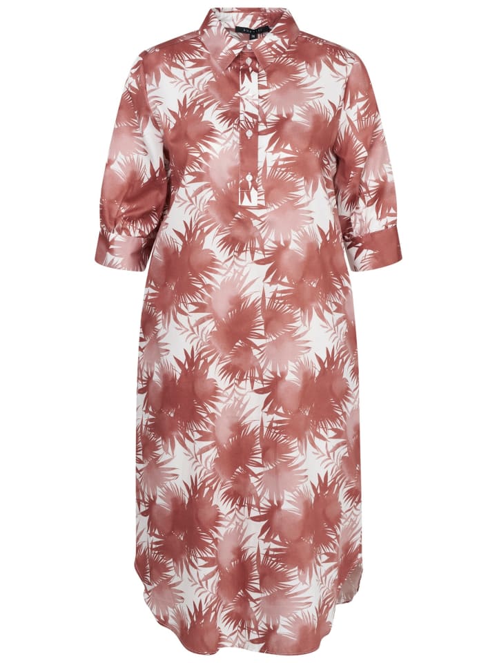 Hemdblusenkleid in 730-rose