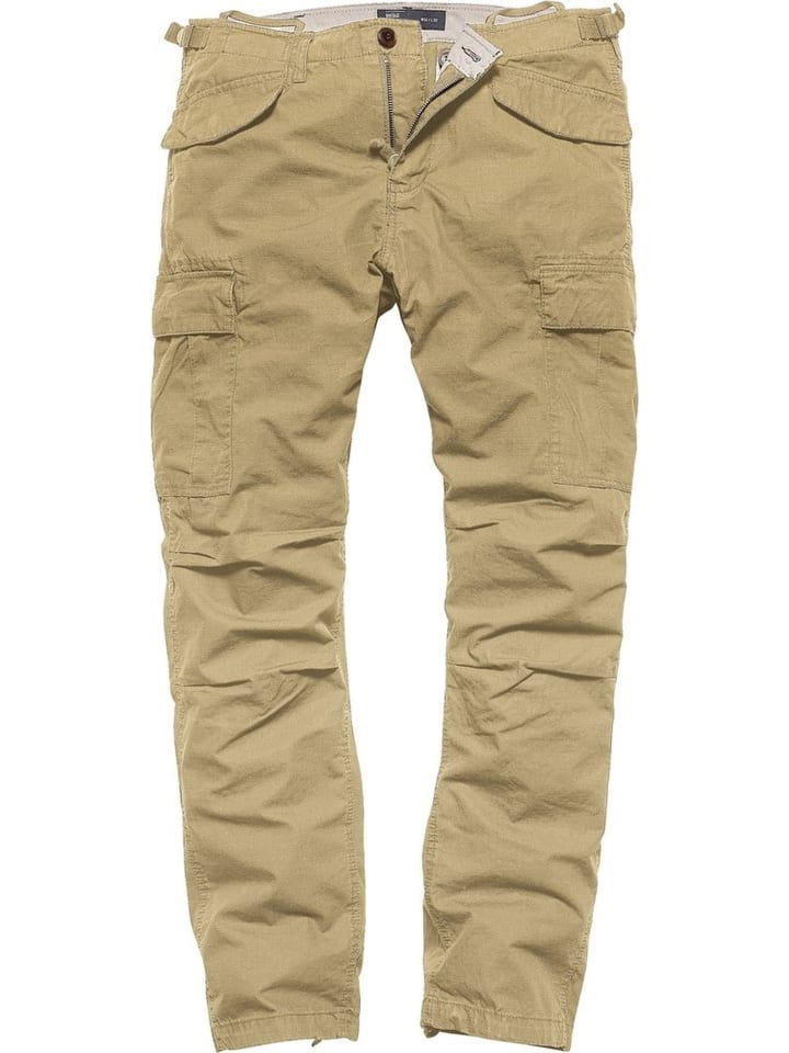 Cargohose in Beige