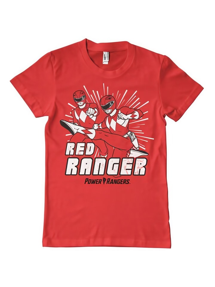 T-Shirt "Red Ranger T-Shirt" in Rot
