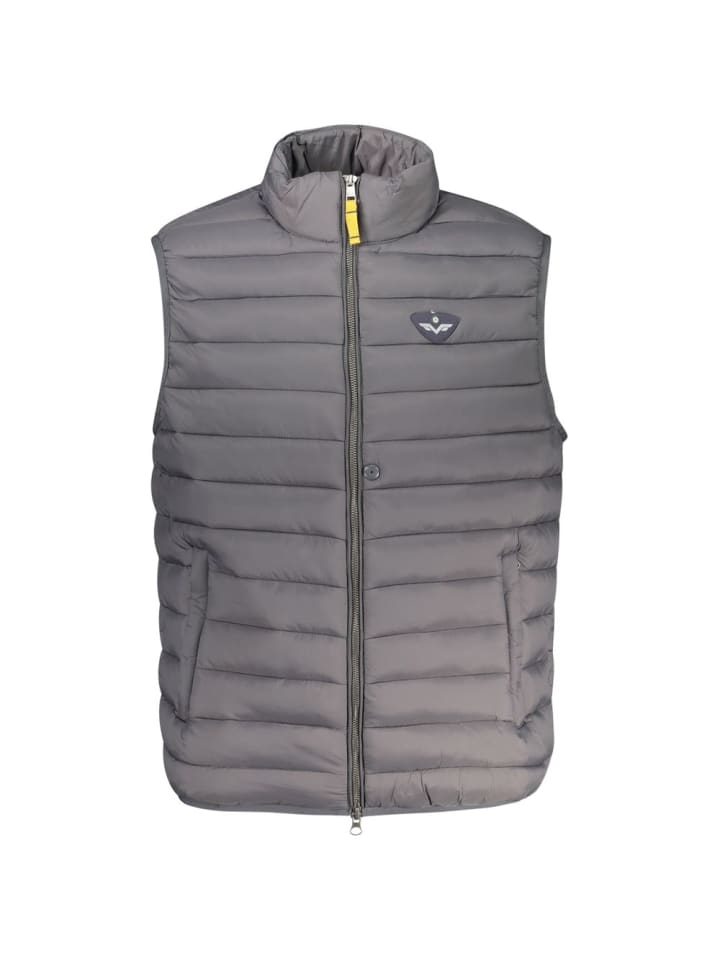 Grau Polyamid Herren Jacke