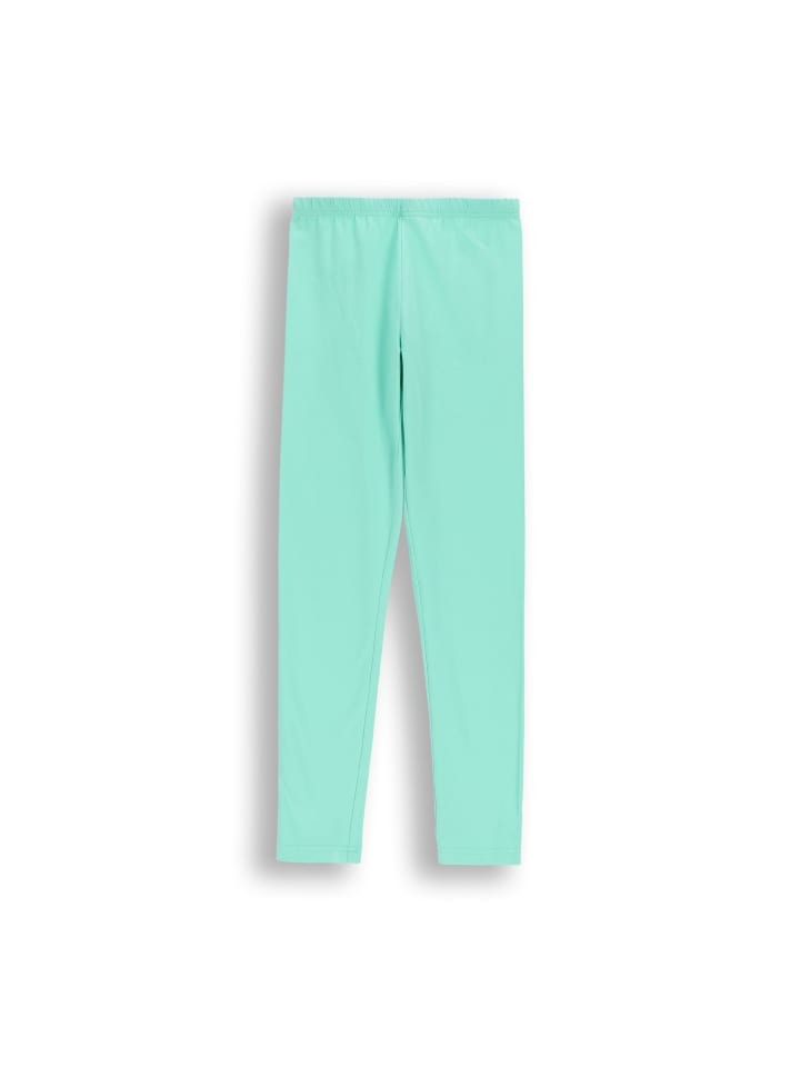 Lange Leggings in zartgrün