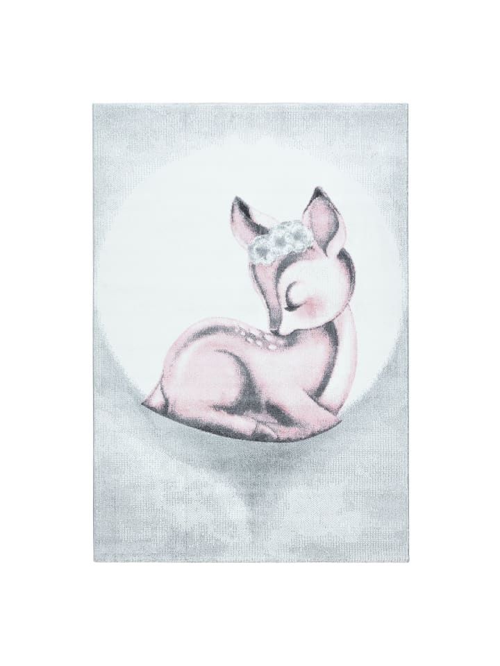 Kinder Teppich Bianca in Pink